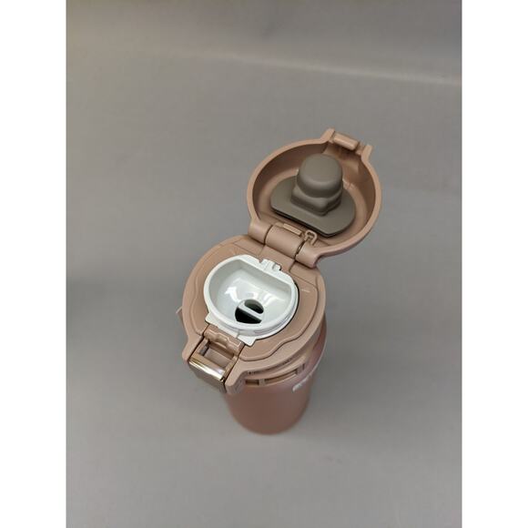 Zojirushi Stainless Steel Mug Bottle 480ml Mat Gold SM-SA48-NM - Picture 4 of 8